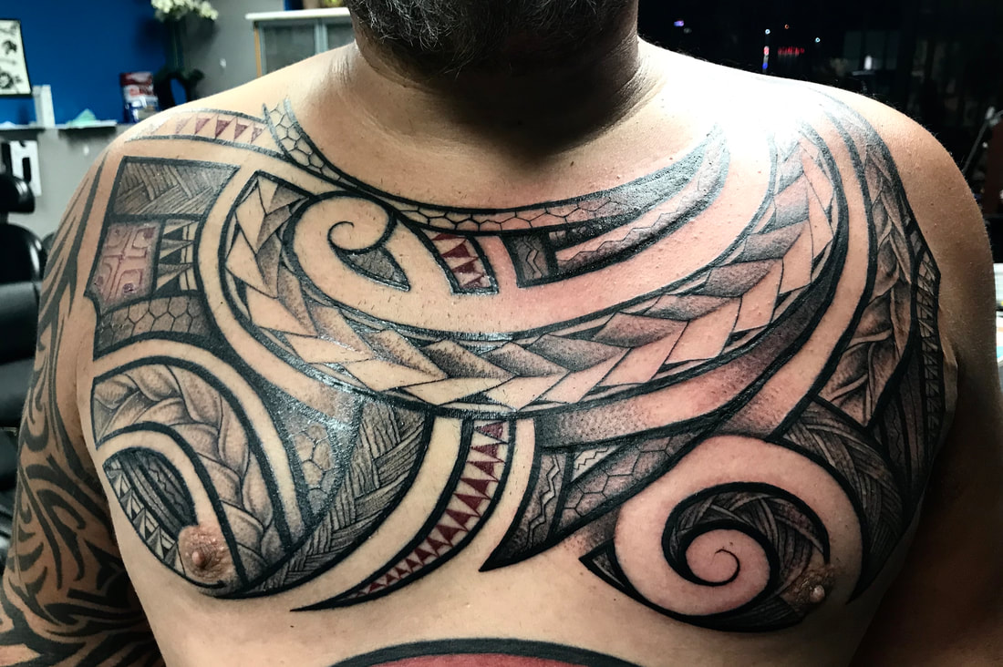 Polynesian Tattoo Artist Michael Rosal Best Las Vegas