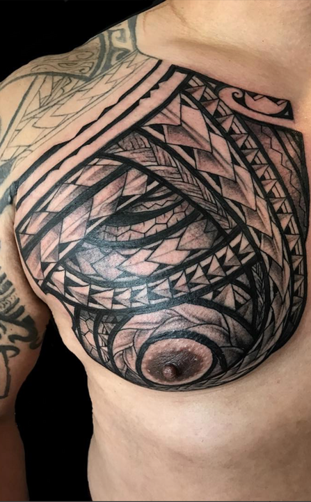 Polynesian Tattoo Artist Michael Rosal - Best Las Vegas Tattoo Shop
